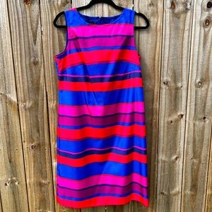 TALBOTS NWT Ladies Sleeveless Striped Dress, SZ10